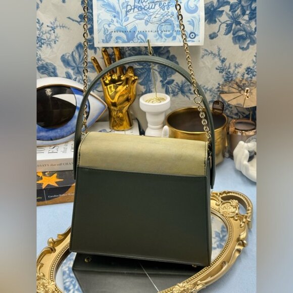 🆕 A. CLOUD x LOUVRE MUSEUM 🧿 NWT "Mona Lisa" DaVinci Handbag Chain Crossbody - Picture 14 of 16